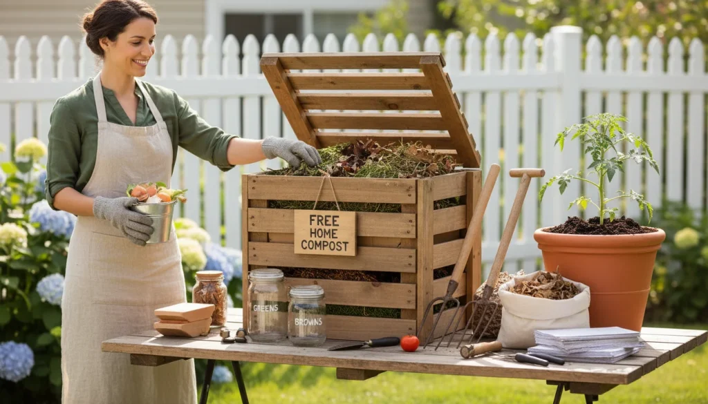 How to Compost at Home for Free