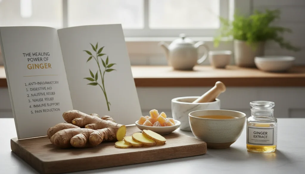 What are the Health benefits of ginger?