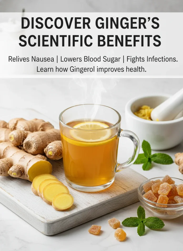 What are the Health benefits of ginger?