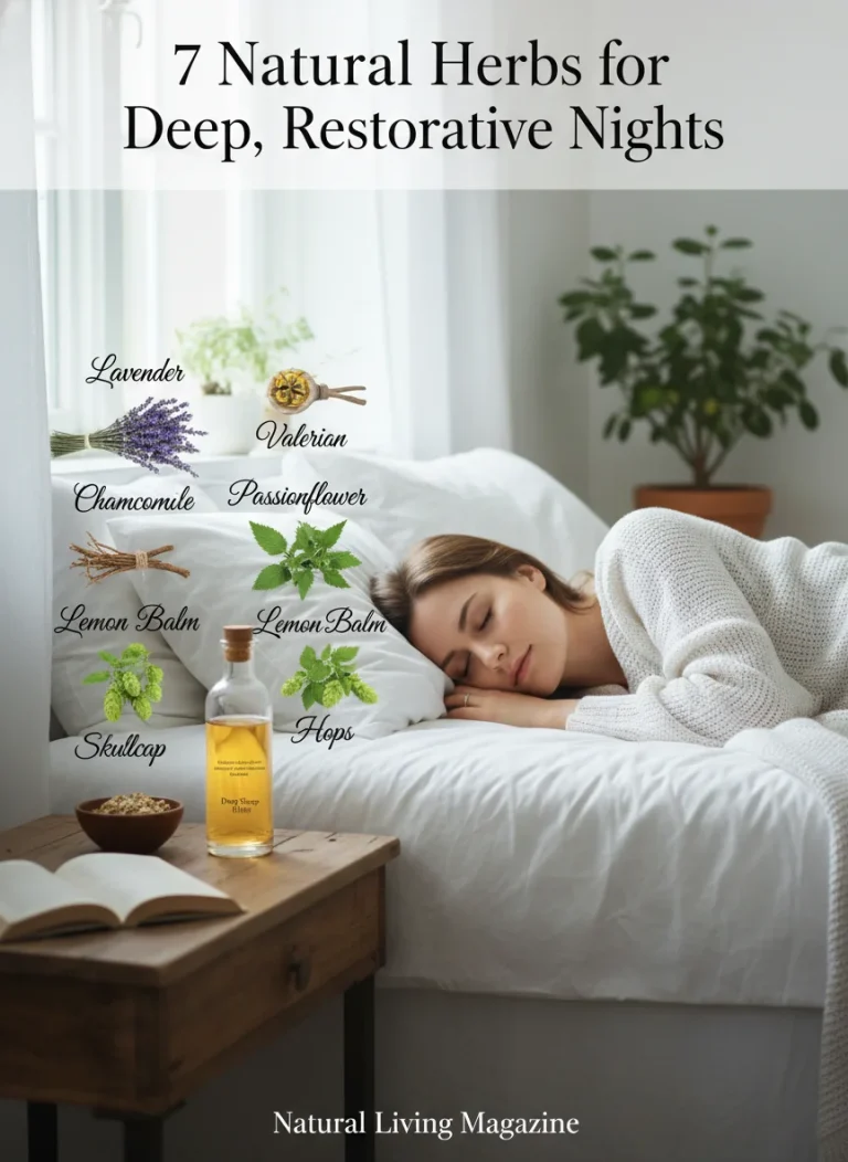 Sleep Like a Baby: 7 Natural Herbs for Deep, Restorative Nights