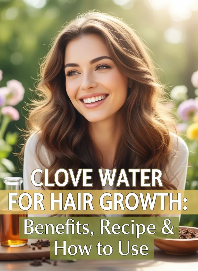 Clove Water for Hair Growth: Benefits, Recipe & How to Use