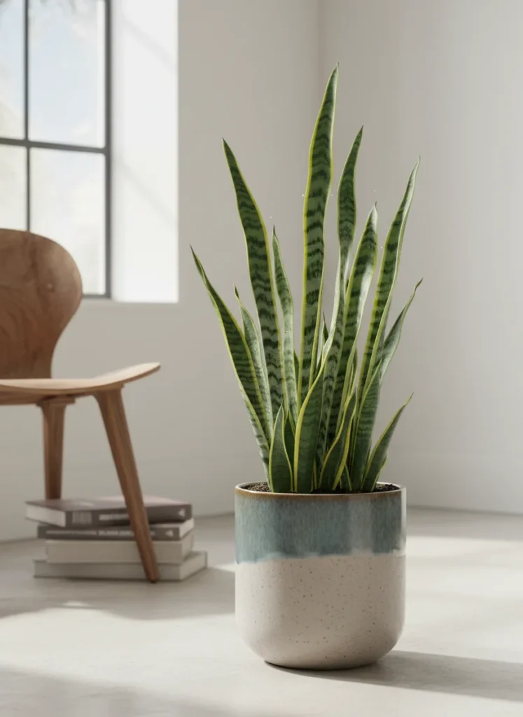 Snake Plant (Sansevieria trifasciata)