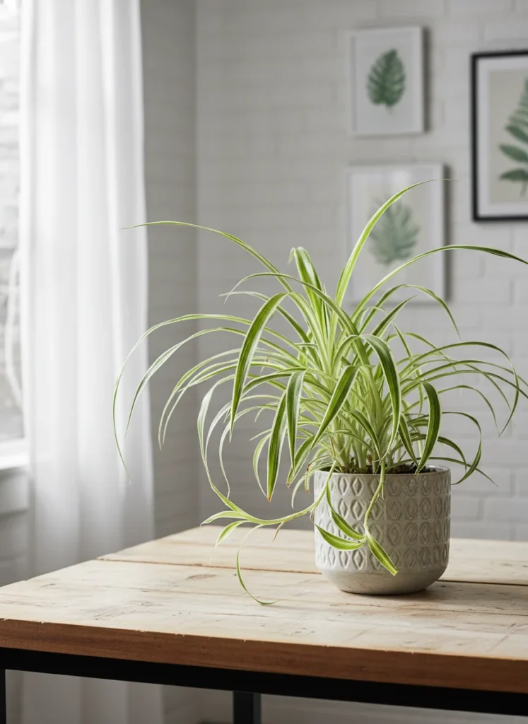 Spider Plant (Chlorophytum comosum)